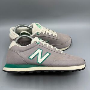 New Balance 501 Sneakers Classic Retro Shoes Gray Green Mens Size 7.5